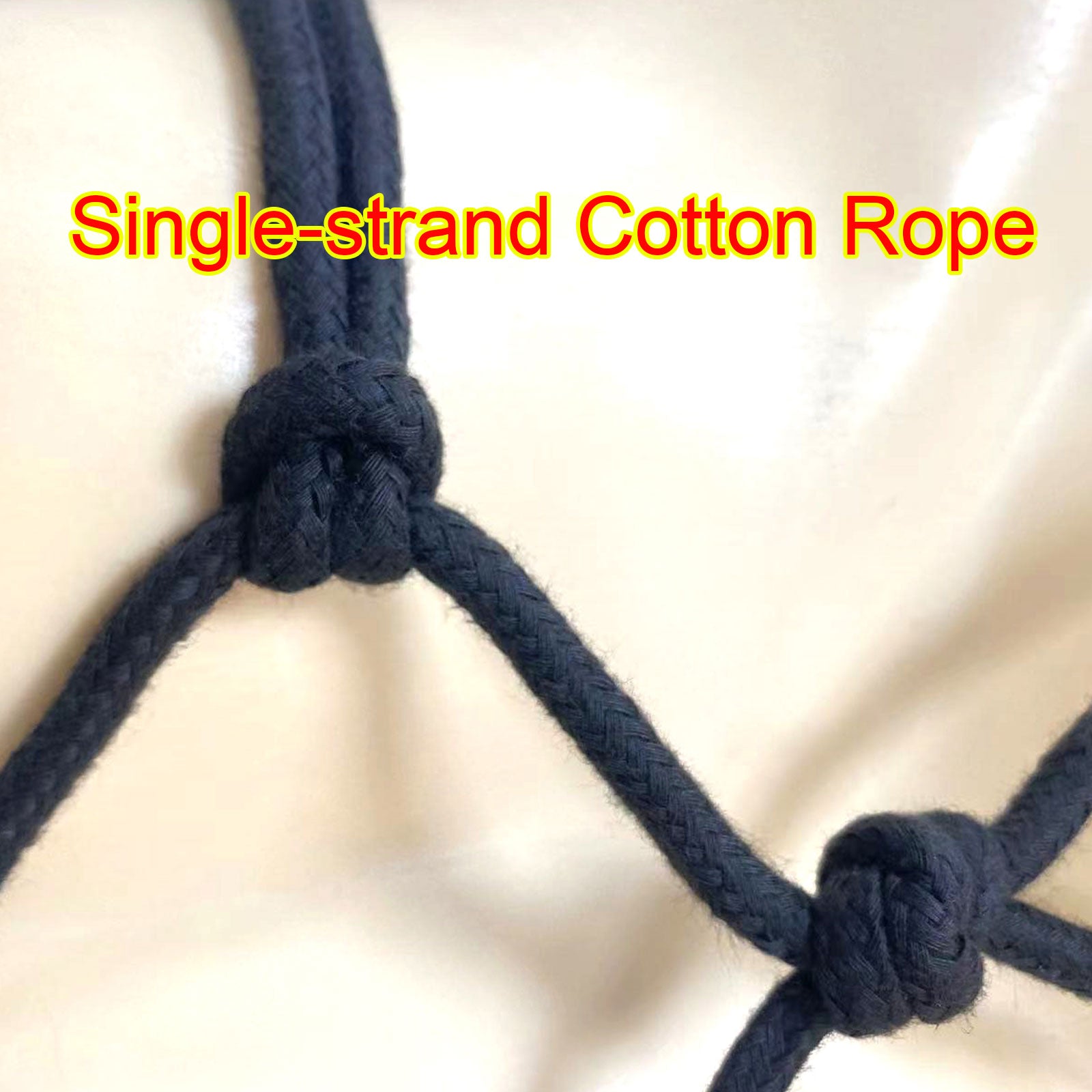 Metelam Women’s Sexy Rope Bondage Harness Crotch‑less Hollow Lingerie, Adjustable Polyester Rope Straps for Cosplay, Role‑Play.