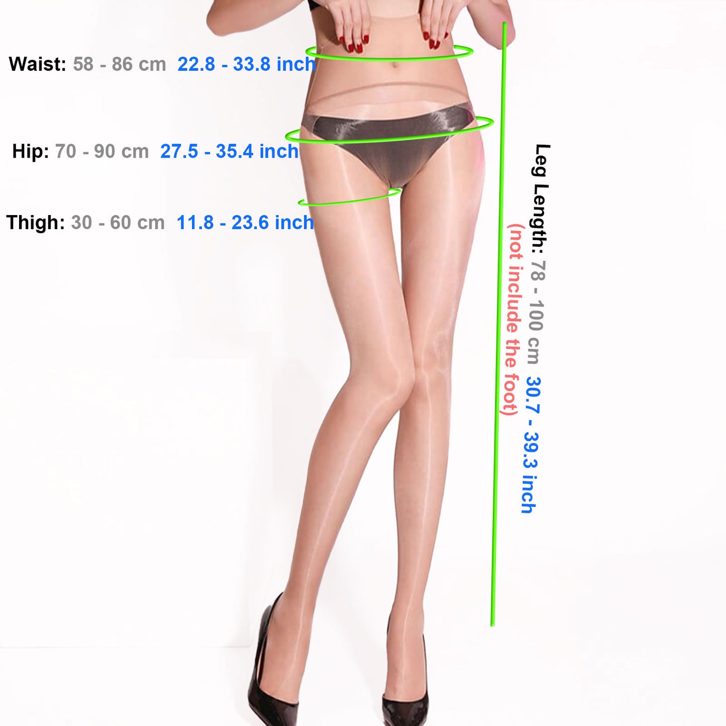 Metelam Womens High Quality Stretch Resistant High Waist Ultra Sheer Shiny Glossy Pantyhose Deep Crotch Seamless Tights Stockings.