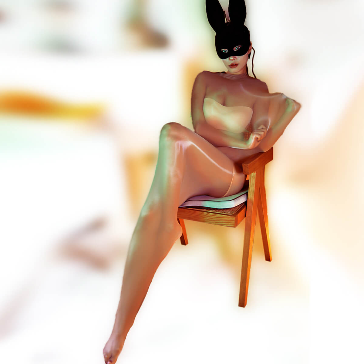 Metelam Women's See Through Shiny Glossy Cocoon Bodysuit Mummy Sleeping Bag Nylon Bodystocking.