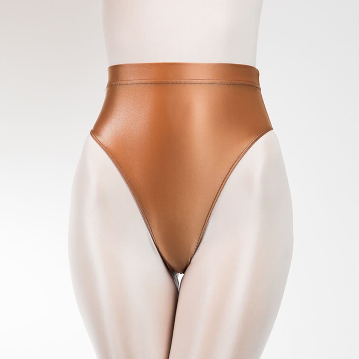 Metelam Womens Sexy Satin Shiny Wetlook Stretch High Cut Thong G-string Lingerie Hipster Briefs Bikini Panties Underwear.