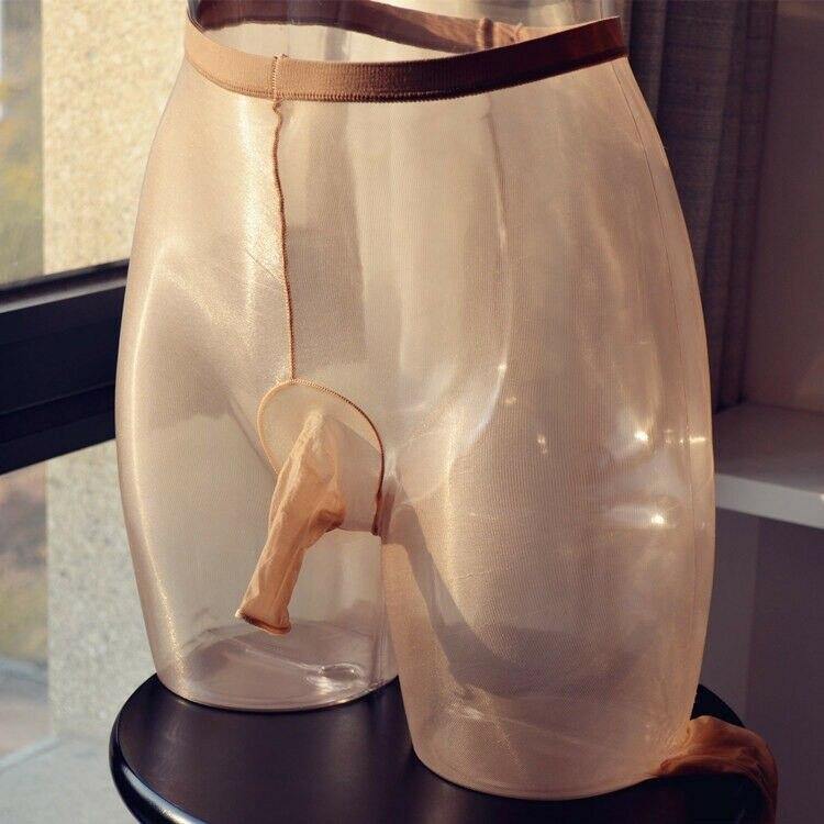 Metelam Mens Sexy 1D High Quality Ultra-thin Shiny Glossy Sheer Pantyhose Nylon Stocking Tights.