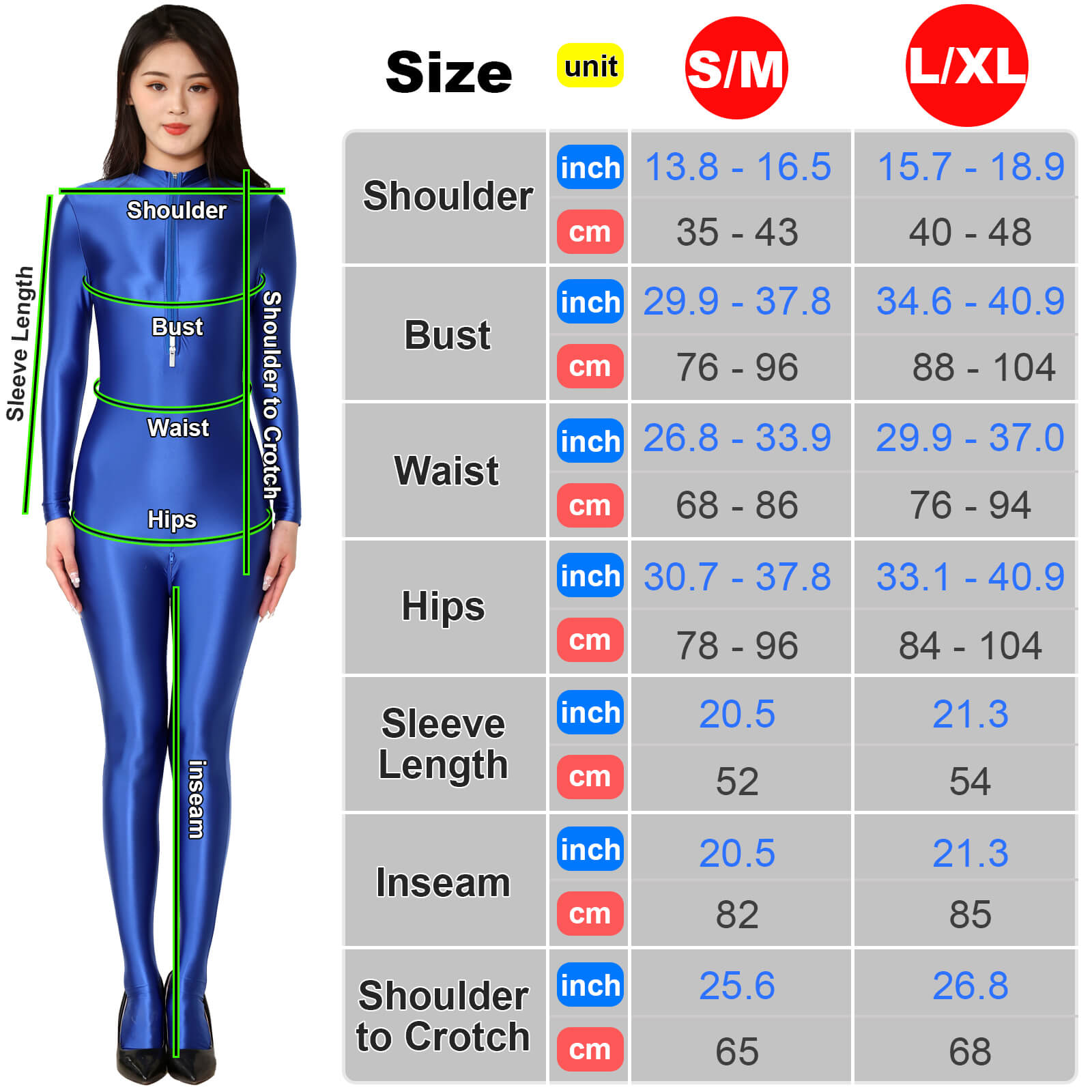 Metelam Womens Satin Glossy Jumpsuit Opaque Zipper Open Crotch Bodysuit Catsuit.