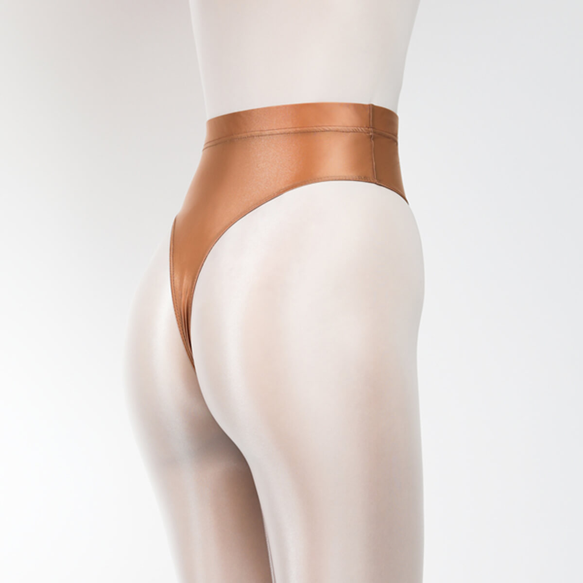 Metelam Womens Sexy Satin Shiny Wetlook Stretch High Cut Thong G-string Lingerie Hipster Briefs Bikini Panties Underwear.