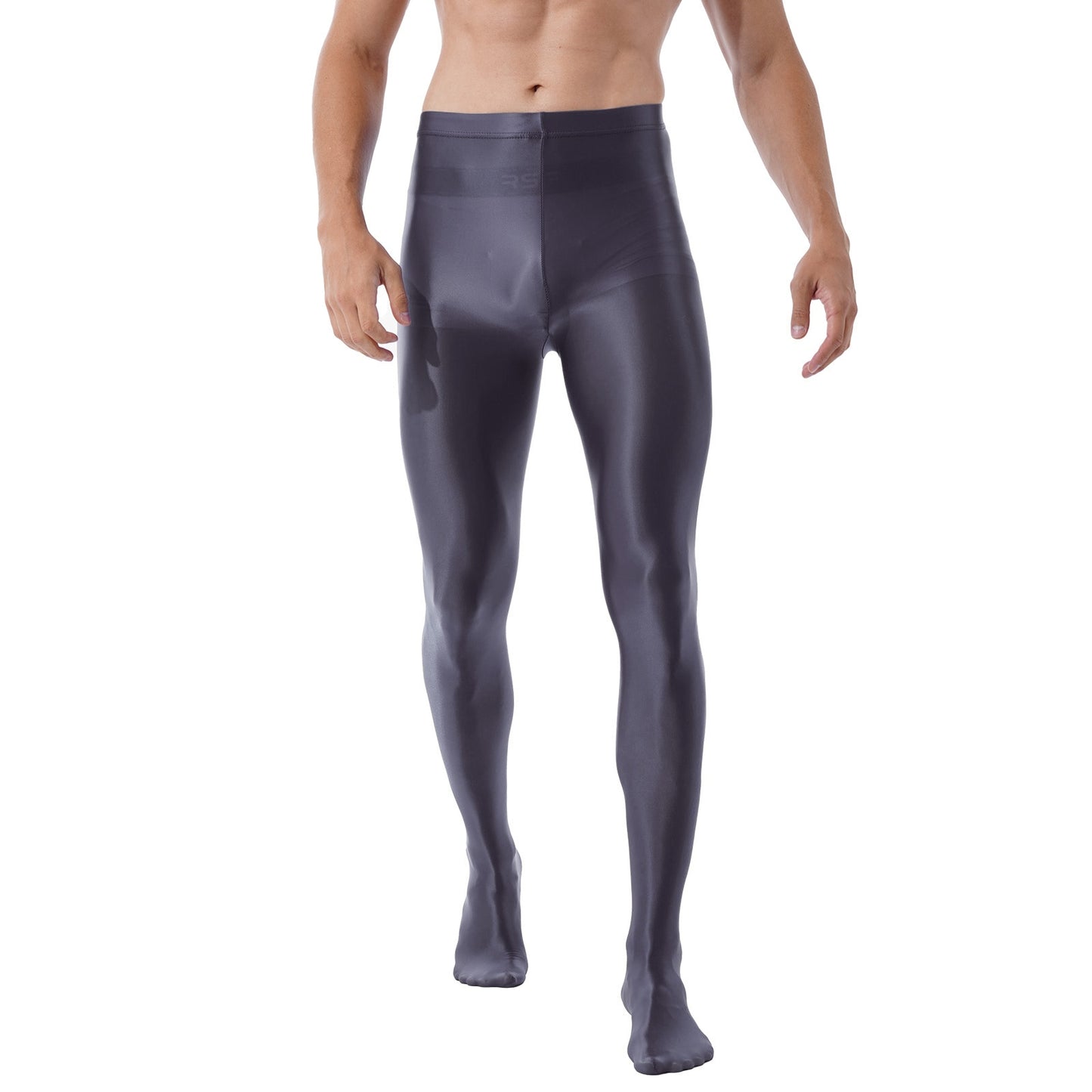 Men Fashion Glossy Pantyhose Ballet Dance Yoga Leggings Pants Training Fitness Workout Sports Trousers Tights.