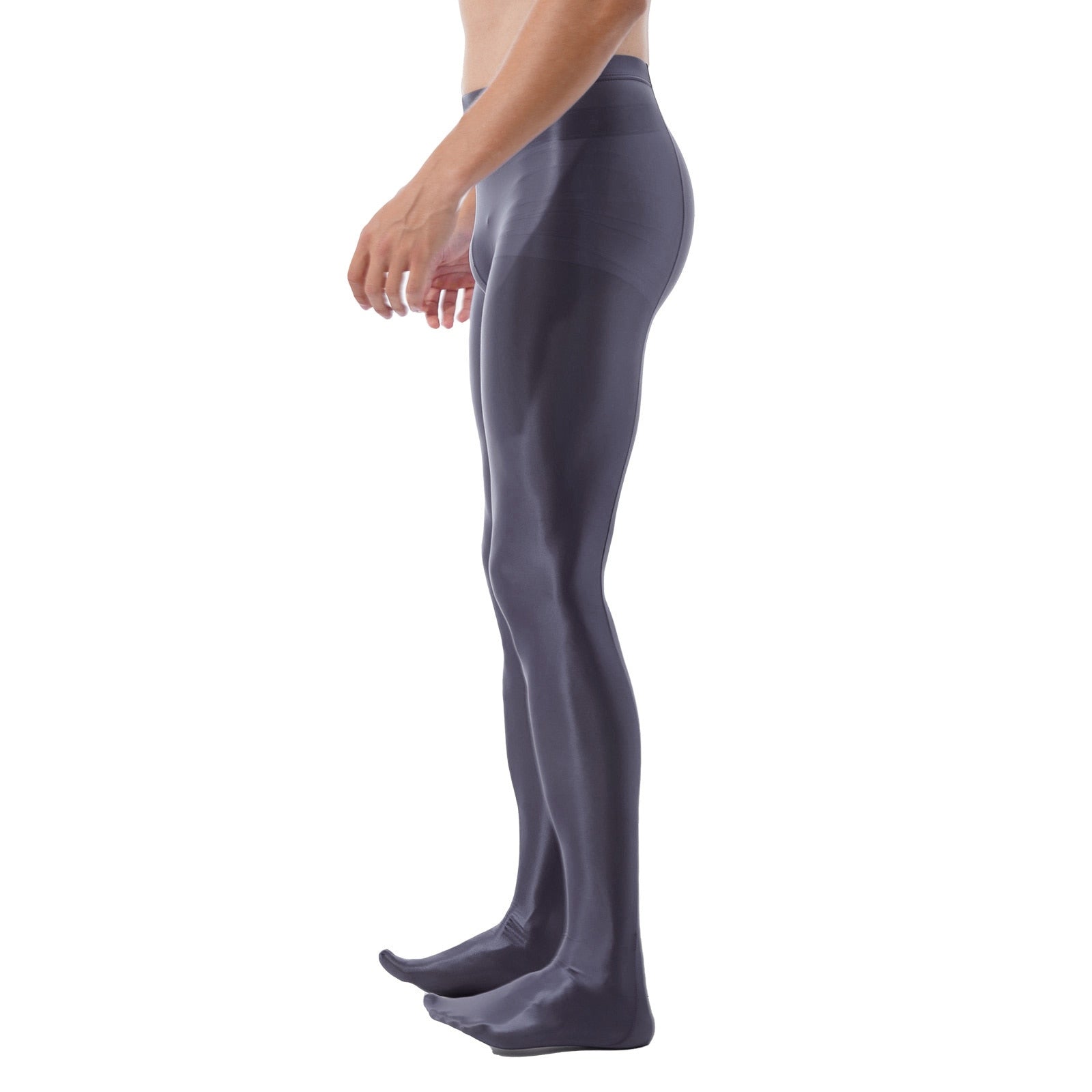 Men Fashion Glossy Pantyhose Ballet Dance Yoga Leggings Pants Training Fitness Workout Sports Trousers Tights.