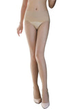 Women's High Waist Seamless Pantyhose Sheer Stockings Tights See Through Hosiery-pantyhose-Metelam