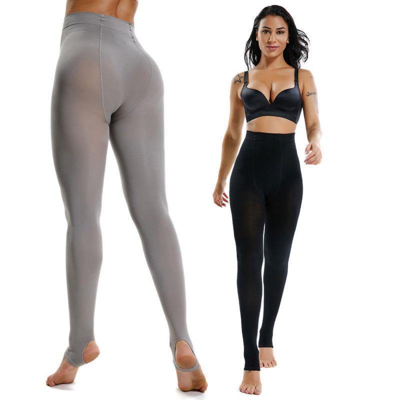 240lbs Plus Size Women Lady Warm Pantyhose Socks Stirrup/Footed Stockings Tights-tights-Metelam