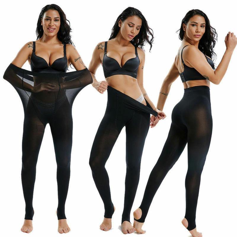 240lbs Plus Size Women Lady Warm Pantyhose Socks Stirrup/Footed Stockings Tights-tights-Metelam