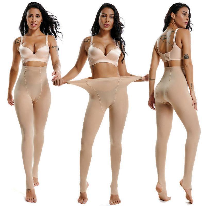 240lbs Plus Size Women Lady Warm Pantyhose Socks Stirrup/Footed Stockings Tights-tights-Metelam