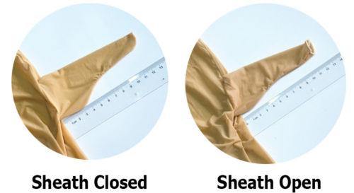 Seamless Men Elastic Penis Sheath Pouch Boxer Stretch Underwear Smooth Pantyhose.