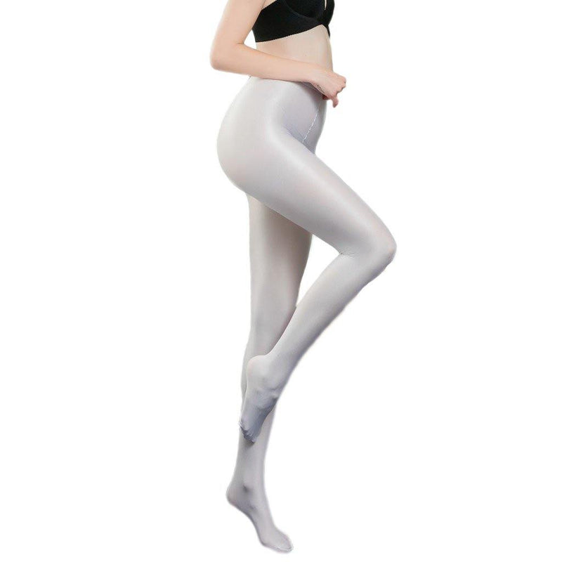Metelam Women's Shiny Tights 70 Den Thickness Plus Size Footed Stockings Pantyhose for Women Girls-pantyhose-Metelam