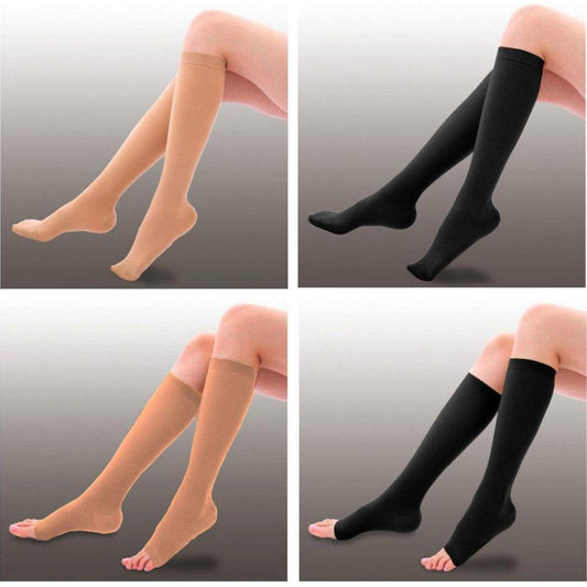 Medical Grade Knee Support Stockings Varicose Vein Circulation Compression Socks-compresstion socks-Metelam