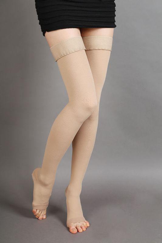 Thigh High Compression Stocking 23-32mmHg Therapeutic Varicose Vein Firm Support-compresstion socks-Metelam